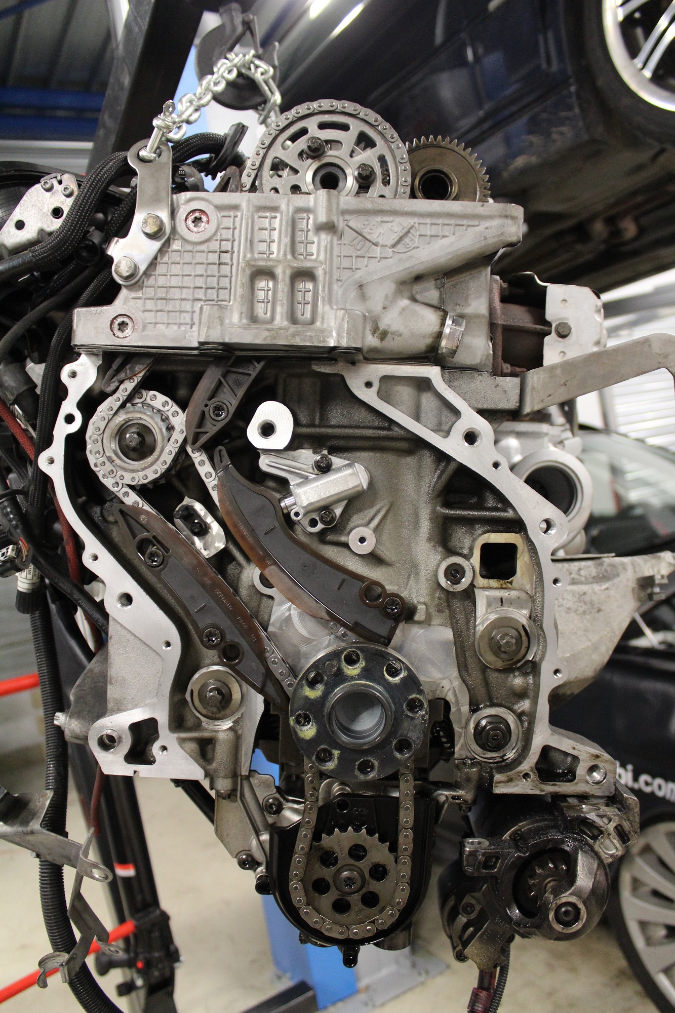 Uszkodzenie rozrządu w silniku BMW N47 rozwiązania febi
