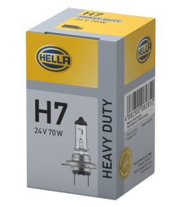 Żarówka halogenowa Hella H7 Heavy Duty 24V