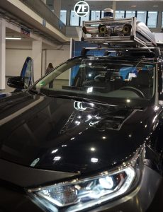 Centrum Inżynieryjne ZF zaprezentowało zaawansowany technologicznie samochód Toyotę RAV4, wyposażoną m.in. w technologię ADAS
