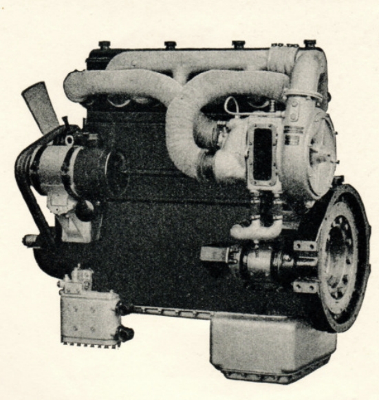 Silnik wysokoprężny Saurer serii BXD