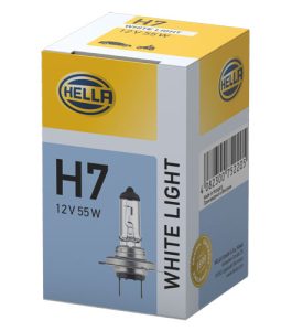 Żarówka halogenowa Hella H7 White Light 12V