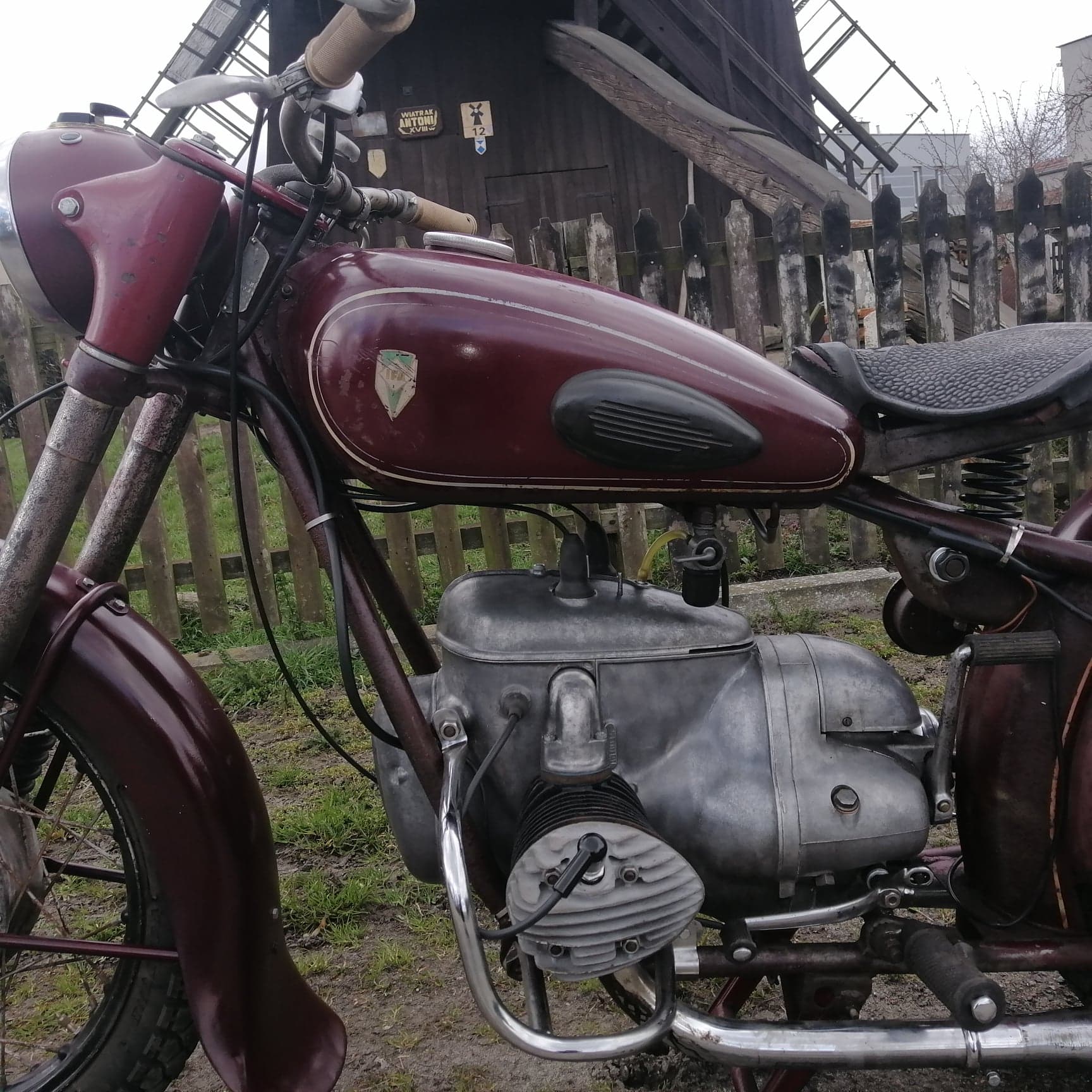 motocykl IFA BK 350