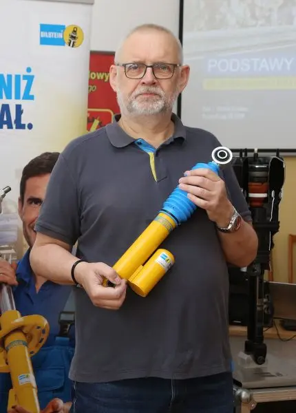 Andrzej Wojciech Buczek, doradca techniczny IHR Warszawa – przedstawiciela marki BILSTEIN w Polsce